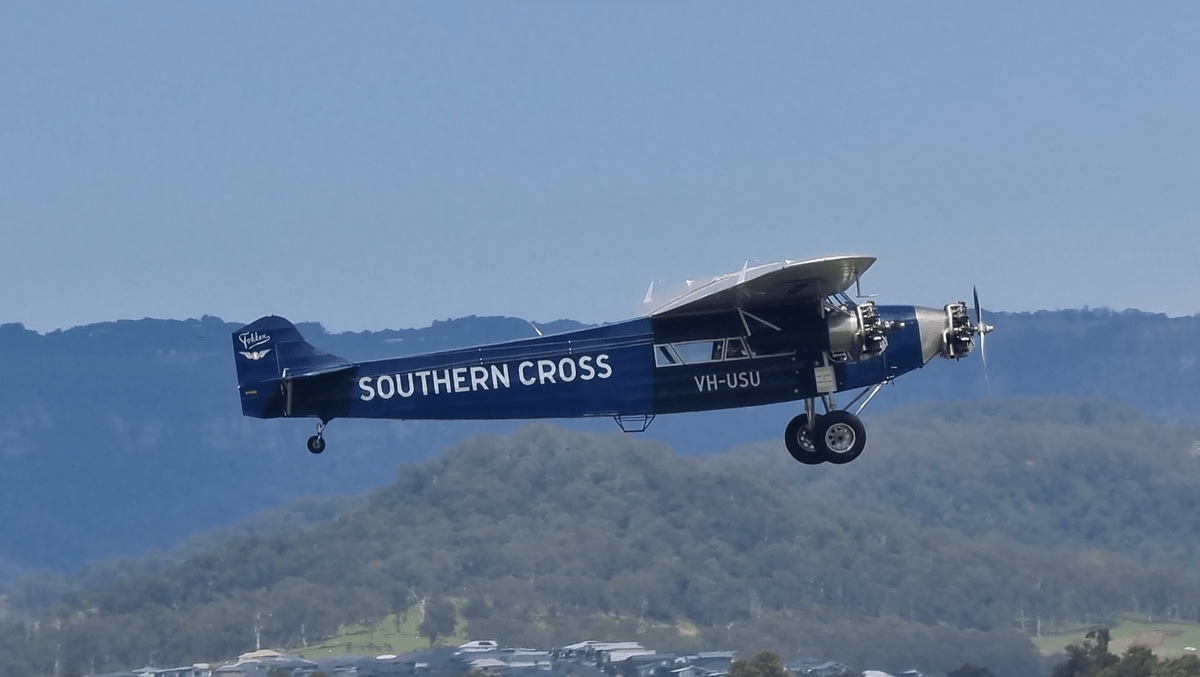 ‘An absolute legacy’ Southern Cross replica returns to the skies